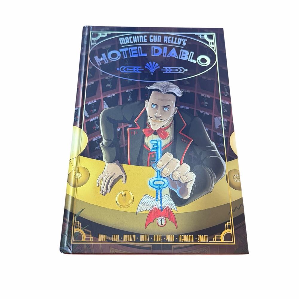 Machine Gun Kelly's Hotel Diablo Z2 Comics Graphic Novel Hardcover